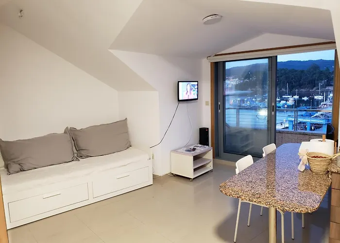 Atico Sanxenxo Con Terrazas Y Vistas Al Mar